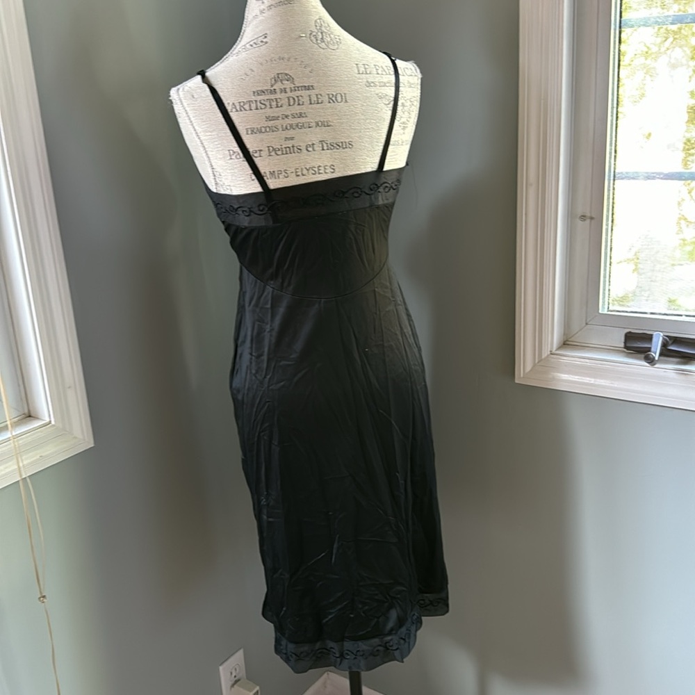 Vintage Vanity Faire black lace trimmed slip EVC size‎ S - Picture 4 of 9